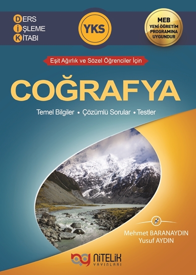 resm YKS COĞRAFYA DERS İŞLEME KİTABI
