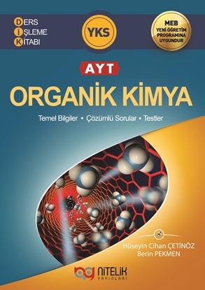 Resim YKS AYT ORGANİK KİMYA DERS İŞLEME KİTABI