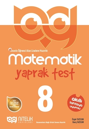 Resim 8.SINIF MATEMATİK YAPRAK TEST
