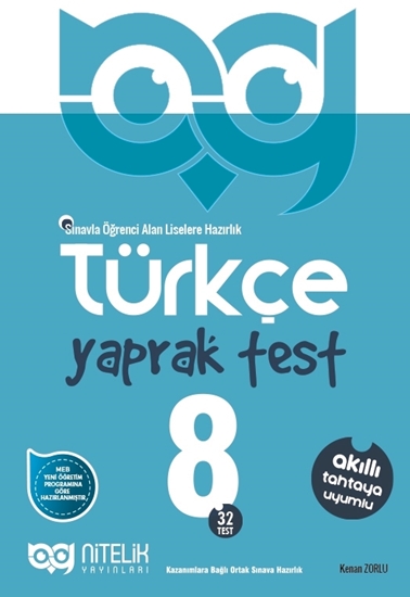 resm 8.SINIF TÜRKÇE YAPRAK TESTLERİ ( 32 TEST )