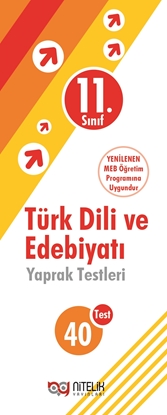 Resim 11.SINIF TÜRK DİLİ VE EDEBİYATI YAPRAK TEST ( 40 TEST )