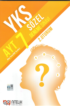 Resim YKS AYT SÖZEL 7 DENEME SINAVI ( 2. OTURUM )