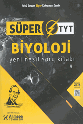 Resim SÜPER TYT BİYOLOJİ YENİ NESİL SORU KİTABI