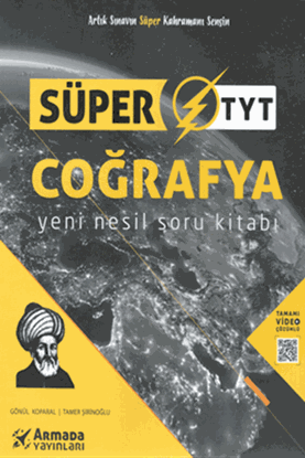 Resim SÜPER TYT COĞRAFYA YENİ NESİL SORU KİTABI
