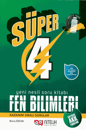 Resim 4.SINIF YENİ NESİL FEN BİLİMLERİ  SORU KİTABI