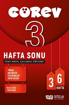 Resim 3.Sınıf Görev Hafta Sonu Yeni Nesil Çalışma Föyleri