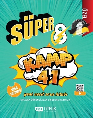 Resim 8.SINIF SÜPER KAMP 41 YENİ NESİL SORU KİTABI