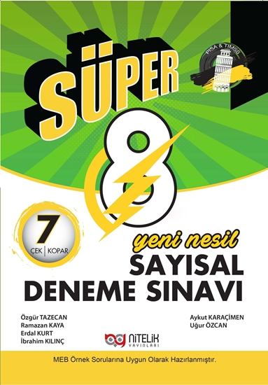 resm 8.SINIF YENİ NESİL SÜPER SAYISAL 7 DENEME SINAVI
