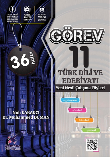 resm 11. Sınıf Görev Türk Dili ve Edebiyatı Yeni Nesil Çalışma Föyleri