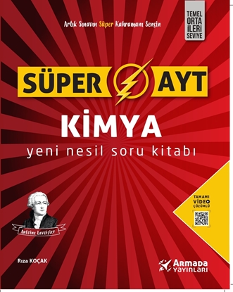 Resim SÜPER AYT KİMYA YENİ NESİL SORU KİTABI