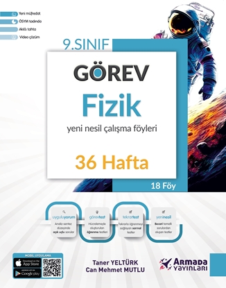 Resim ARMADA 9.SINIF GÖREV FİZİK ÇALIŞMA FÖYLERİ (36 HAFTA) *YENİ*