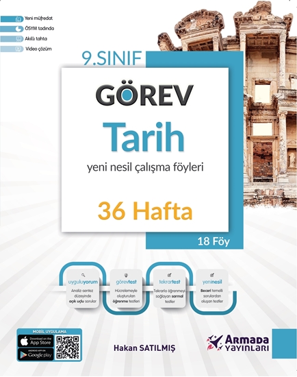 resm ARMADA 9.SINIF GÖREV TARİH ÇALIŞMA FÖYLERİ (36 HAFTA)*YENİ*