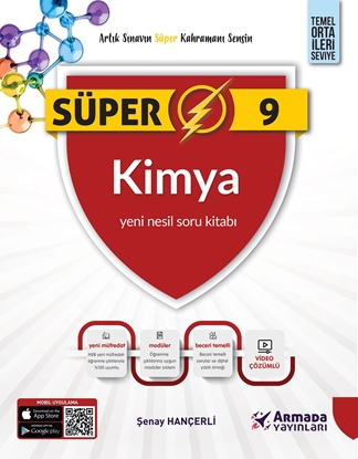 Resim ARMADA 9.SINIF SÜPER KİMYA SORU KİTABI YENİ NESİL