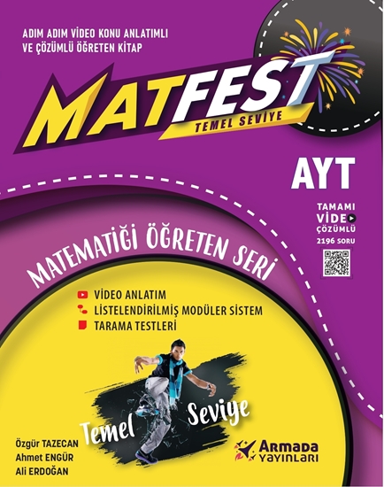 resm ARMADA YKS AYT MATFEST TEMEL SEVİYE MATEMATİK SORU KİTABI