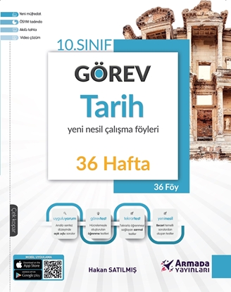 Resim ARMADA 10.SINIF GÖREV TARİH YENİ NESİL ÇALIŞMA FÖYLERİ 36 HAFTA *YENİ*