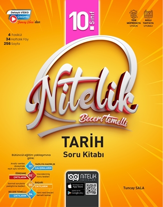 Resim NİTELİK 10.SINIF TARİH BECERİ TEMELLİ SORU KİTABI