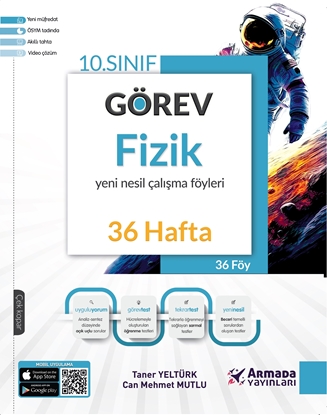 Resim ARMADA 10.SINIF GÖREV FİZİK YENİ NESİL ÇALIŞMA FÖYLERİ 36 HAFTA