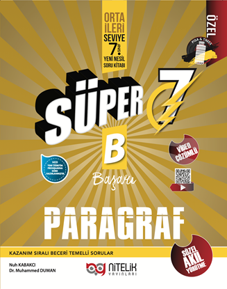 Resim 7.SINIF SÜPER PARAGRAF SORU KİTABI