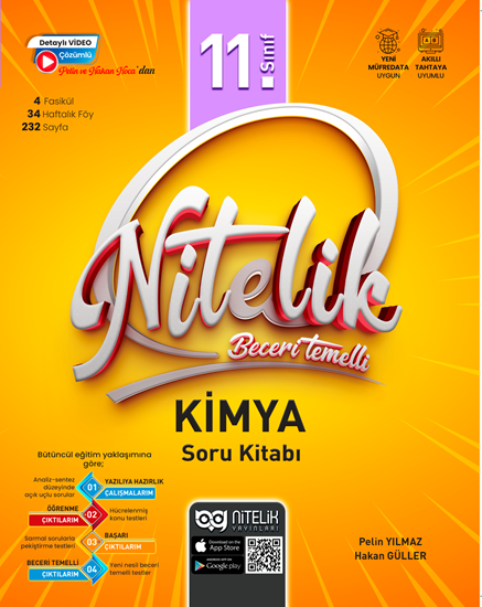 resm Nitelik 11.Sınıf Beceri Temelli Kimya Soru Kitabı